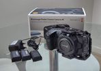 Blackmagic Pocket Cinema Camera 4K (BMPCC 4K) + SmallRig Cage & 3 Batteries