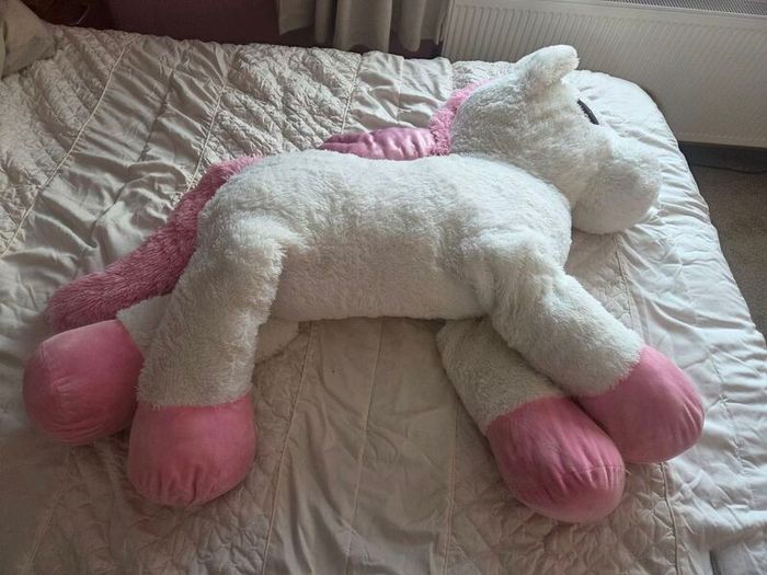 Big Unicorn teddy & Mickey Mouse