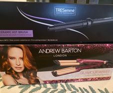 Ceramic hot brush & Glamour waver