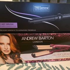 Ceramic hot brush & Glamour waver