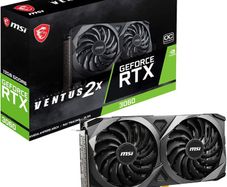 Geforce RTX 3060 12GB MSI Graphics Card