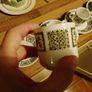 vintage espresso cups and saucers C. 1960s Image 2