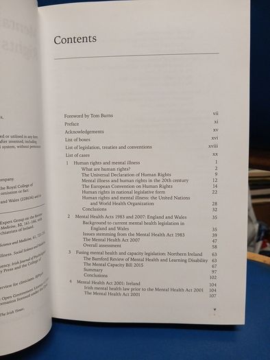 Mental Illness, Human Rights and the Law - Brendan D. Kelly