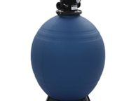 main image for ad Pool Sand Filter with 6 Position Valve Blue 660 mm