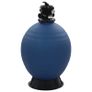 Pool Sand Filter with 6 Position Valve Blue 660 mm Image 5