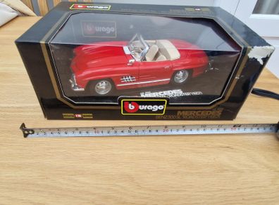 Burago Made in Italy Mercedes 300SL Roadster Boxed