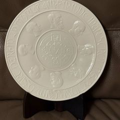Belleek Porcelain Plate - Issued by Erne Gaels GAA Club 1976 - Limited Edition