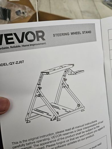 Racing Wheel Standing