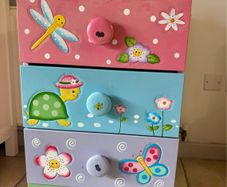 Teamson Kids hand painted set of drawers