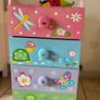 Teamson Kids hand painted set of childrens 4 drawers Image 3