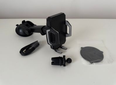 Universal wireless car mobile holder and charger