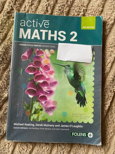 JC Active Maths 2 Textbook and Student Learning Log