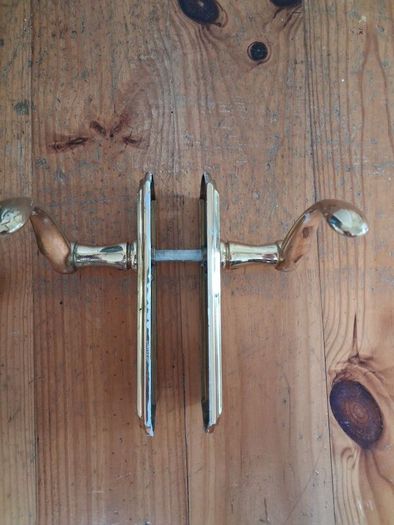 Iternal brass door handles