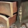 FLASH SALE ! Was 350 now 300 !! Stylishly Painted Bombe Chest of Drawers Image 5
