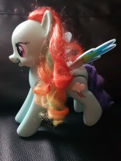2013 My Little Pony Flip and Whirl Rainbow Dash Pony Pet MLP Works Good Sound
