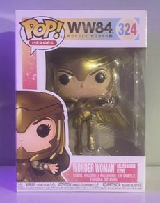 DC WW84 Wonder Woman Golden Armour Funko Pop