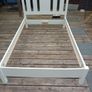 white bedframe Image 2
