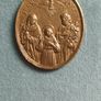 Irish made Bronze Religious medal Image 2