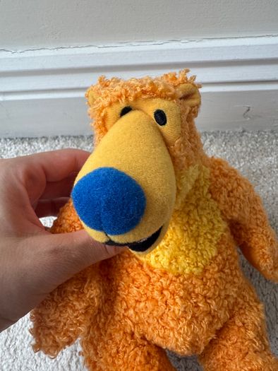 Vintage Bear in the Big Blue House plush 1990s Fisher Price Jim Henson collectable Bear Used Please see pictures