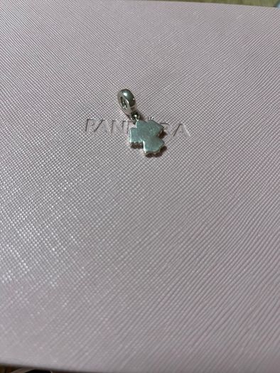 Pandora Pandora Snow Angel Glitter Enamel Dangle Charm-like new