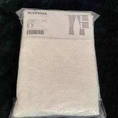 Curtains IKEA Blekviva White