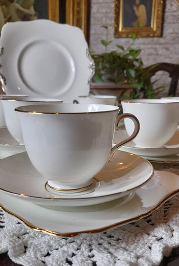 Bone china tea set