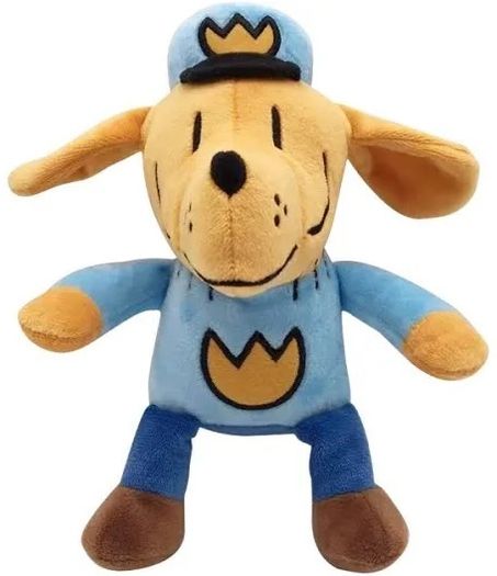 Dog Man Plushie 25cm brand new sealed
