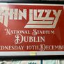A very large framed print advertising Thin Lizzy Image 4