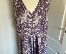 Betty Jackson Black lined silk dress size 16