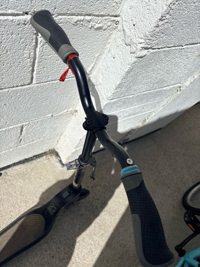 Black scooter