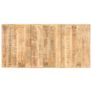Dining Table with X-shaped Legs 200x100x77 cm Solid Mango Wood Image 3