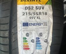 215/55/18  DELiNTE  tyre x 2 new