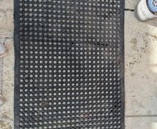 Outdoor rubber mat