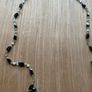 Magnetic Black and Green Beaded Necklace/Bracelet Image 6