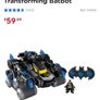 IMAGINEXT Batman  RC Transforming BatBot Robot PlaySet Image 2