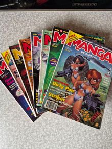 Manga Mania 1994 -1995 manga