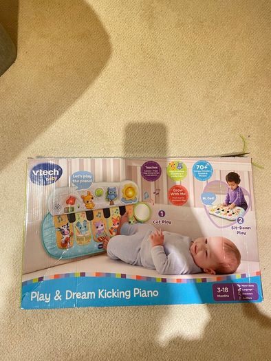 Vtech baby kicking piano