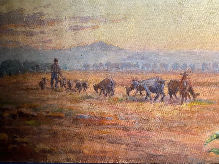 picture Oil on Board unsigned