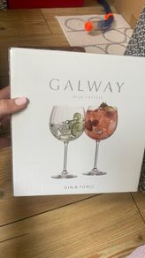 Galway Crystal Gin glasses