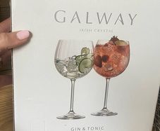 Galway Crystal Gin glasses
