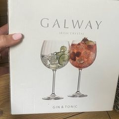 Galway Crystal Gin glasses