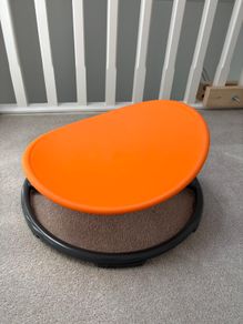 Carousel spinning chair sensory