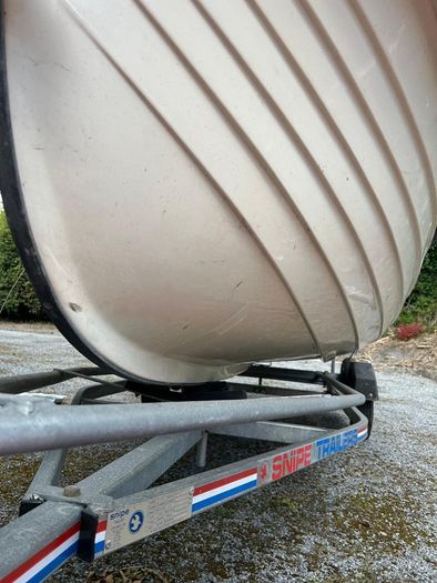 OSM 13ft 5in 404 fibreglass clinker boat