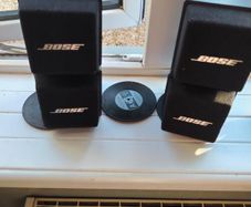 2 vintage double cube speakers