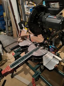Sliding Mitre Saw (Parkside) & Stand