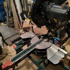Sliding Mitre Saw (Parkside) & Stand