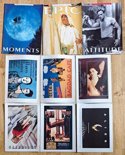 Vintage Empire Magazines 1991 incl. Silence of the Lambs & Photo Books