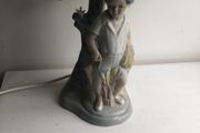 Vintage Porceval Porcelain Lamp