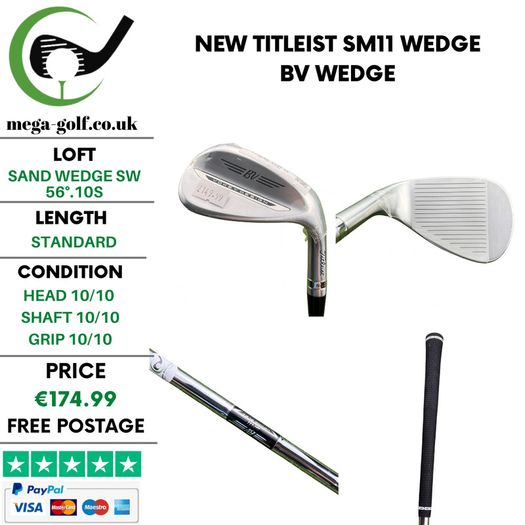 New Titleist SM11 Wedge Sw 56 Degree.10S / Bv Wedge