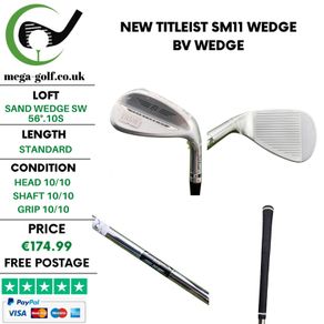 New Titleist SM11 Wedge Sw 56 Degree.10S / Bv Wedge